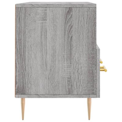 vidaXL Mueble de TV madera de ingeniería gris Sonoma 102x36x50 cm