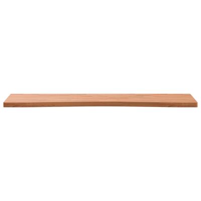 vidaXL Tablero de escritorio madera maciza de haya 100x(55-60)x2,5 cm