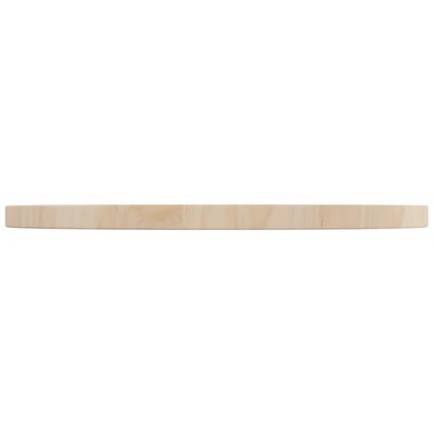 vidaXL Superficie de mesa madera maciza de pino Ø50x2,5 cm