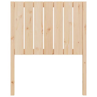 vidaXL Cabecero de cama madera maciza de pino 80,5x4x100 cm