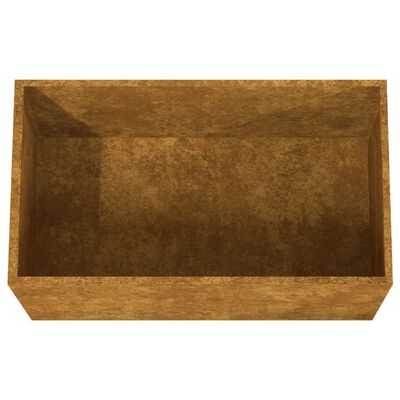 vidaXL Jardinera de acero corten 62x40x39 cm