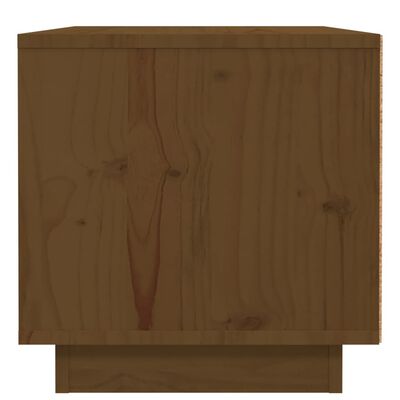 vidaXL Mesitas de noche 2 uds madera de pino marrón miel 40x34x35 cm