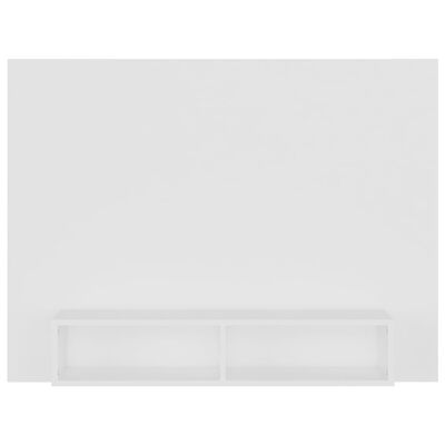 vidaXL Mueble de TV de pared madera contrachapada gris 120x23,5x90