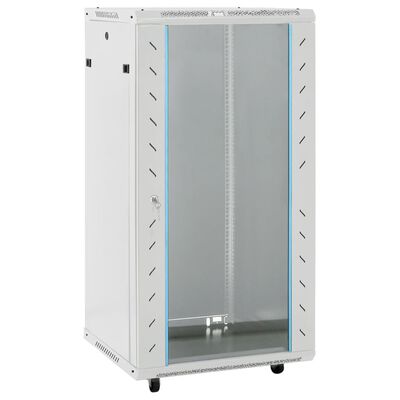 vidaXL Rack de servidores 22U 19" IP20 gris 60x60x120 cm