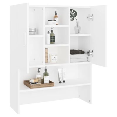 Mueble Lavadora TEMAHOME Blanco/Marrón 64x177x19 cm – Shopavia