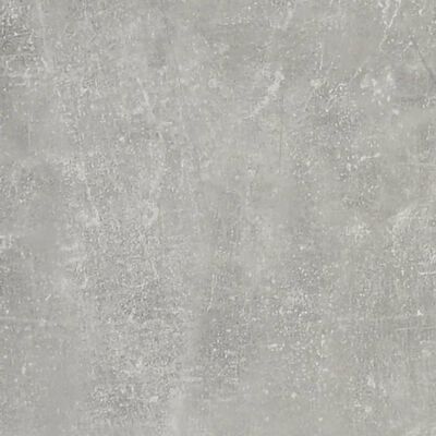 vidaXL Aparador de madera contrachapada gris hormigón 80x33x70 cm