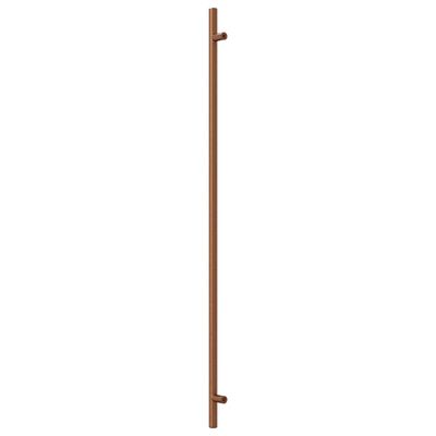 vidaXL Tiradores para armarios 5 uds acero inoxidable bronce 480 mm