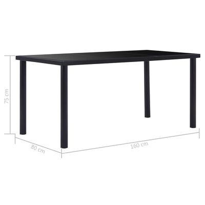 vidaXL Juego de comedor 7 piezas cuero sintético blanco