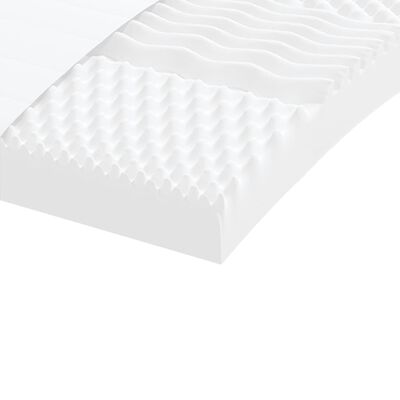VidaXL Sofá cama nido con cajones tela color crema 100x200 cm