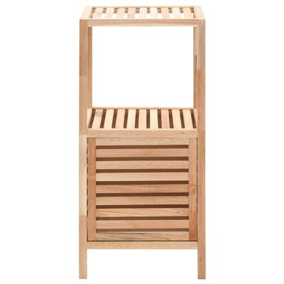 vidaXL Mueble de almacenaje baño madera maciza nogal 39,5x35,5x86 cm