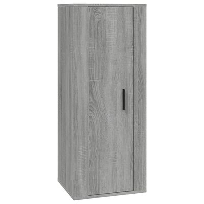 vidaXL Mueble para TV de pared gris Sonoma 40x34,5x100 cm