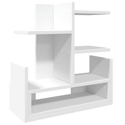 vidaXL Organizador escritorio madera ingeniería blanco 49x20x52,5 cm