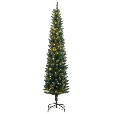 vidaXL Árbol de Navidad artificial estrecho 150 LEDs 120 cm