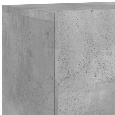 vidaXL Muebles para TV de pared 2 unidades gris hormigón 80x30x41 cm