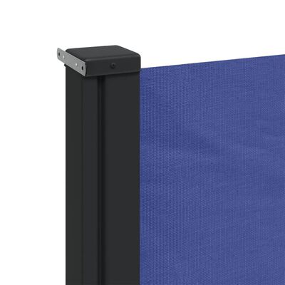 vidaXL Toldo lateral retráctil azul 160x500 cm