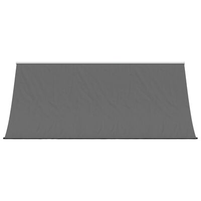 vidaXL Toldo retráctil de tela y acero gris antracita 300x150 cm