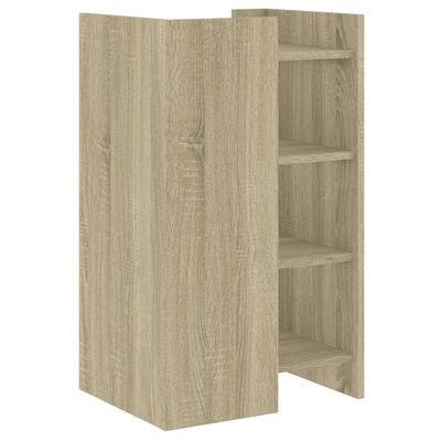 vidaXL Aparador madera de ingeniería roble Sonoma 45x35x75 cm