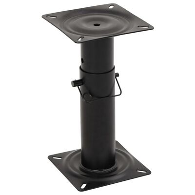 vidaXL Asientos de barco con pedestal 2 uds altura ajustable 360°