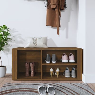 Mueble zapatero blanco de madera 100x35x45 cm armario para zapatos