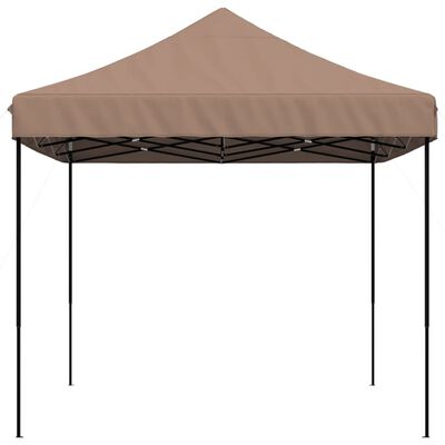 vidaXL Tienda de fiesta plegable Pop-Up marrón 440x292x315 cm