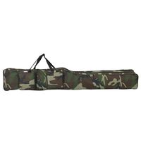 vidaXL Bolso para caña de pescar tela oxford verde camuflaje 160 cm