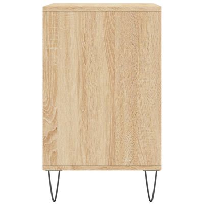 vidaXL Mueble zapatero madera contrachapada roble Sonoma 102x36x60 cm