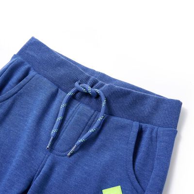 Pantalones de chándal infantiles azul mélange 104