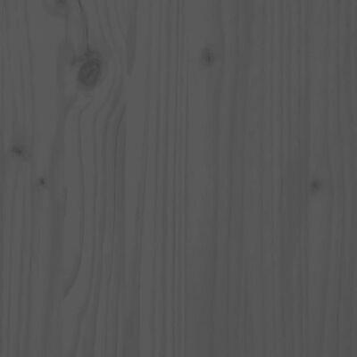 Cabecero de cama madera maciza de pino gris 105,5x4x100 cm - referencia  Mqm-818027
