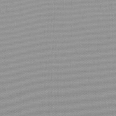 vidaXL Cojín de banco de jardín tela Oxford gris 100x50x7 cm