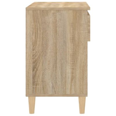 vidaXL Mueble zapatero madera contrachapada roble Sonoma 70x36x60 cm