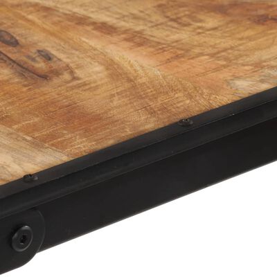 vidaXL Mesa de bar madera maciza de mango rugoso 60x55x107 cm