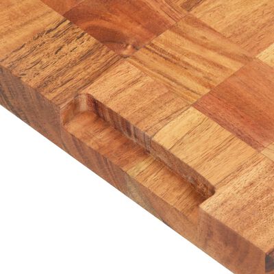 Tabla De Cortar De Madera Maciza De Acacia 50x34x3,8 Cm Vidaxl con Ofertas  en Carrefour