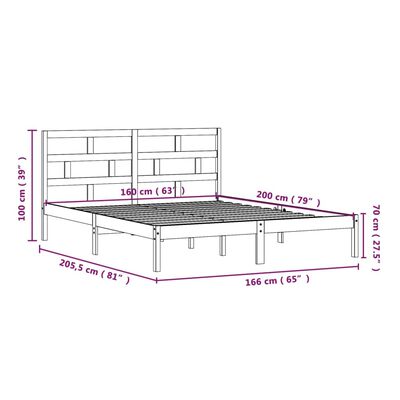 SONGESAND estructura de cama, blanco, 160x200 cm - IKEA