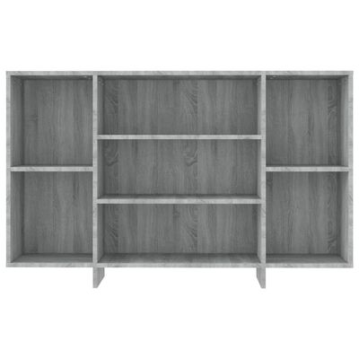 vidaXL Aparador de madera de ingeniería gris Sonoma 120x30x75 cm