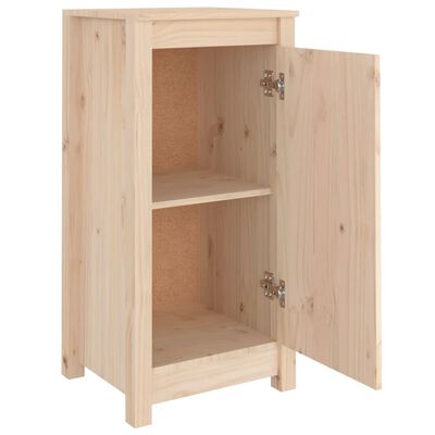 vidaXL Aparadores 2 uds madera maciza de pino 39x35x80 cm