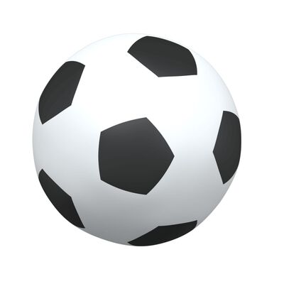 vidaXL Portería de fútbol con tela de puntería y balón 182x62x118 cm