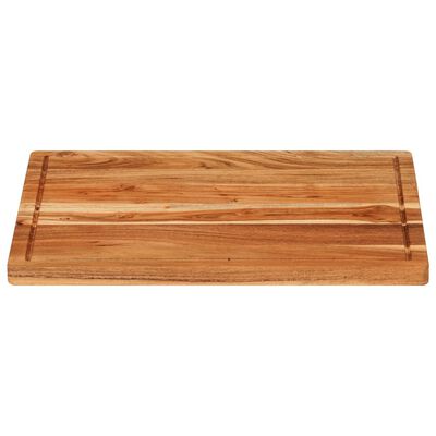 vidaXL Tabla de cortar madera maciza de acacia 50x38x2,5 cm