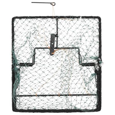 vidaXL Trampa para pájaros acero verde 34x32 cm