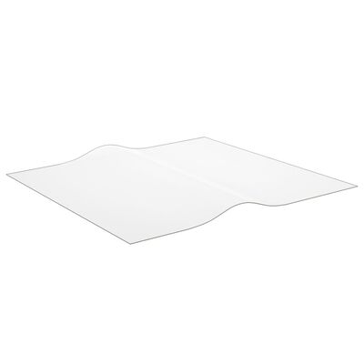 vidaXL Protector de mesa PVC transparente 80x80 cm 2 mm