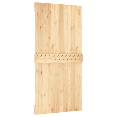 vidaXL Puerta NARVIK madera maciza pino 100x210 cm