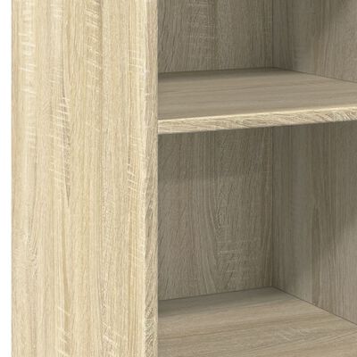 vidaXL Aparador de madera de ingeniería roble Sonoma 40x41x93 cm