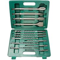 Brüder Mannesmann Set brocas de taladro y cincel SDS-Plus 12588 13 uds