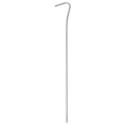 vidaXL Clavijas para tienda 25 uds acero galvanizado 23 cm Ø4 mm