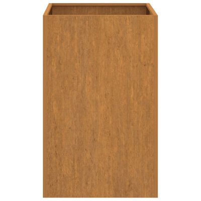 vidaXL Jardinera de acero corten 42x38x75 cm