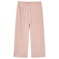 Pantalón infantil pana rosa claro 92