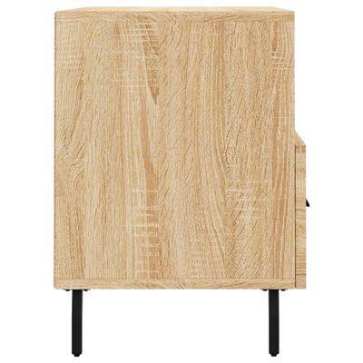 vidaXL Mueble para TV madera contrachapada roble ahumado 80x36x50 cm