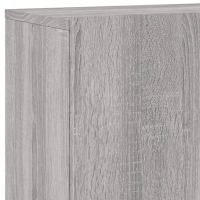 vidaXL Mueble para TV de pared gris Sonoma 100x30x41 cm