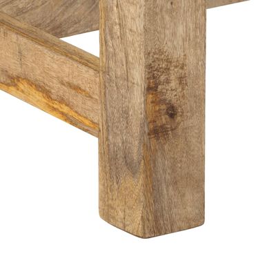 vidaXL Mesa de comedor madera maciza de mango 140x70x75 cm