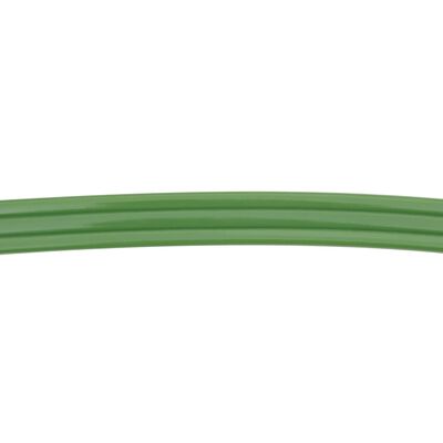 vidaXL Manguera de riego 3 tubos PVC verde 15 m