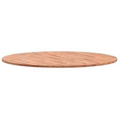 vidaXL Tablero redondo de madera maciza de haya Ø90x1,5 cm